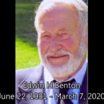 Edwin Benton Service Tahoma National Cemetery 17 March 2020
